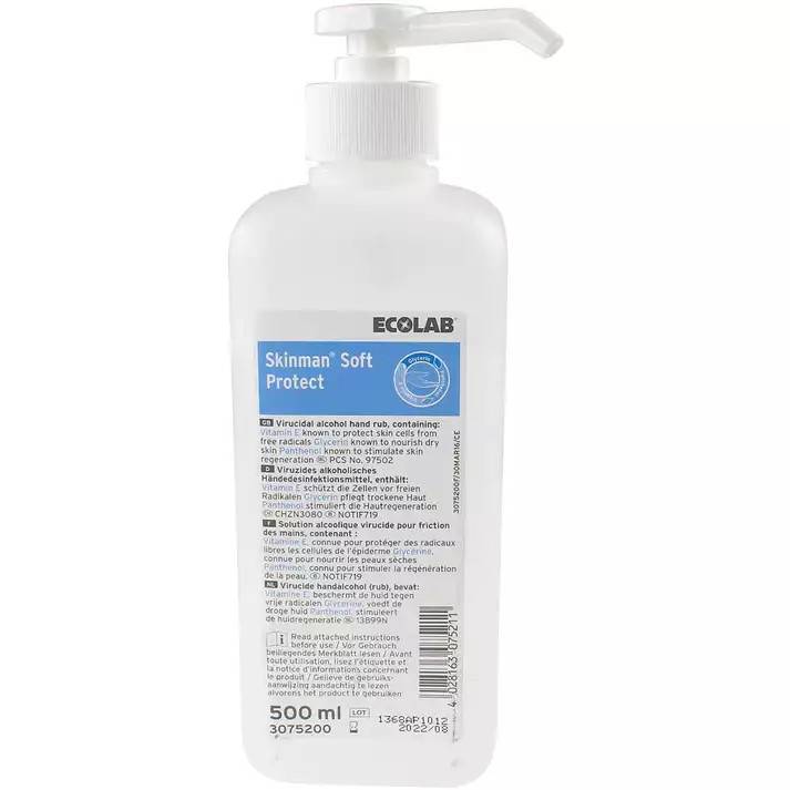 Skinman Soft Protect Pompe 500 ml