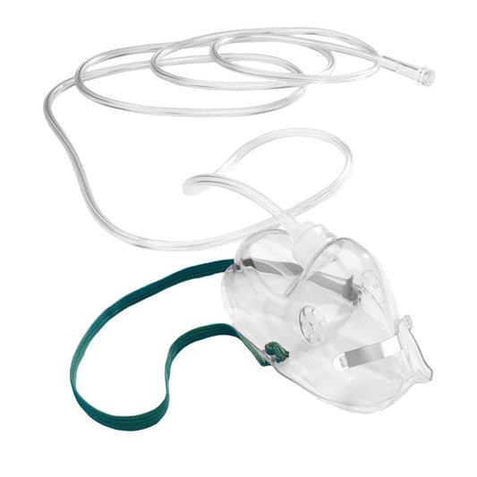 Masque à oxygène adulte avec tube de sécurité 210 cm
