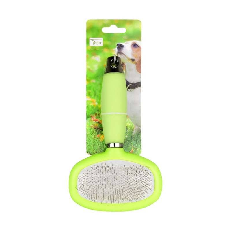 Double-Sided Fur Brush with soft-handle - UKMEDI