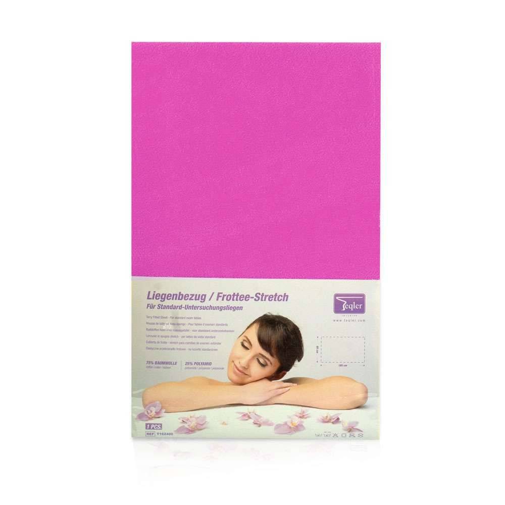 Drap-housse pour tables de massage et tables d'examen Rose