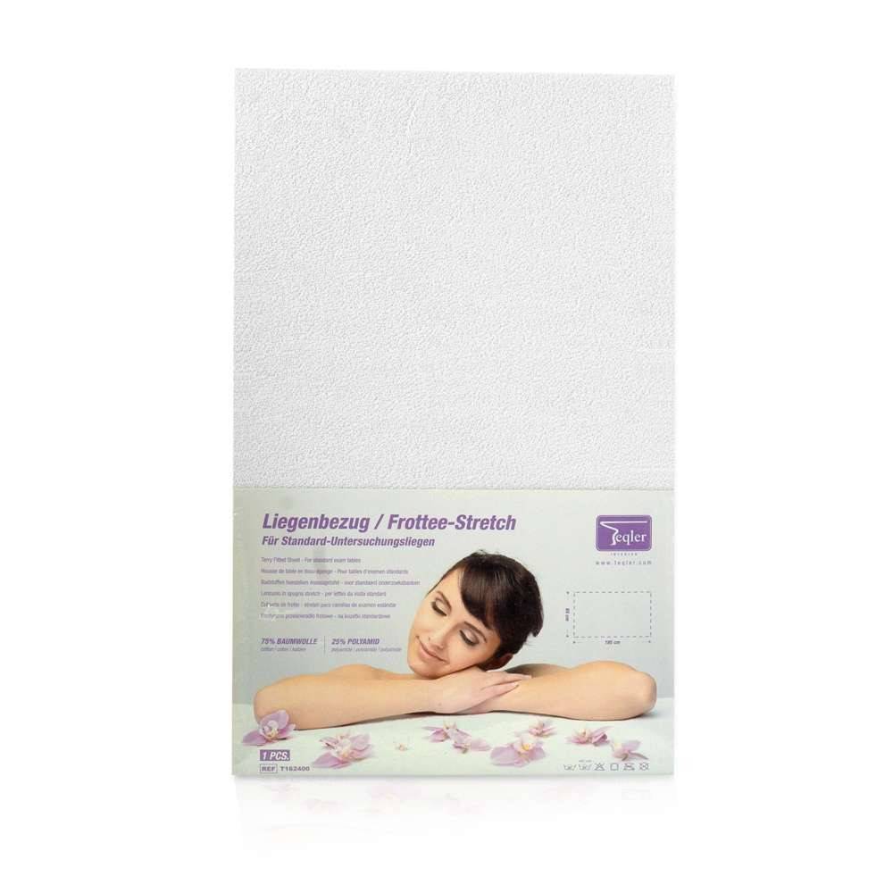 Drap-housse pour tables de massage et tables d'examen Blanc