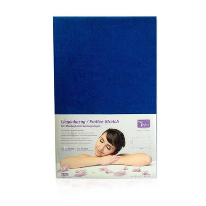 Drap-housse bleu marine pour tables de massage et tables d'examen