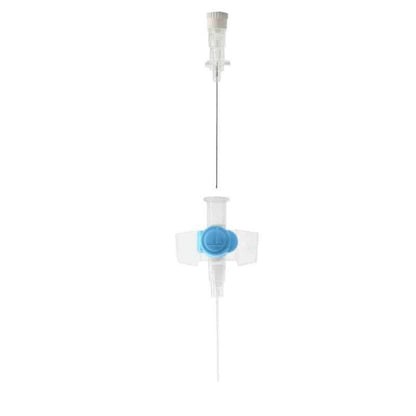 Canule IV ailée et portée Terumo Versatus 22G Blue1 pouce