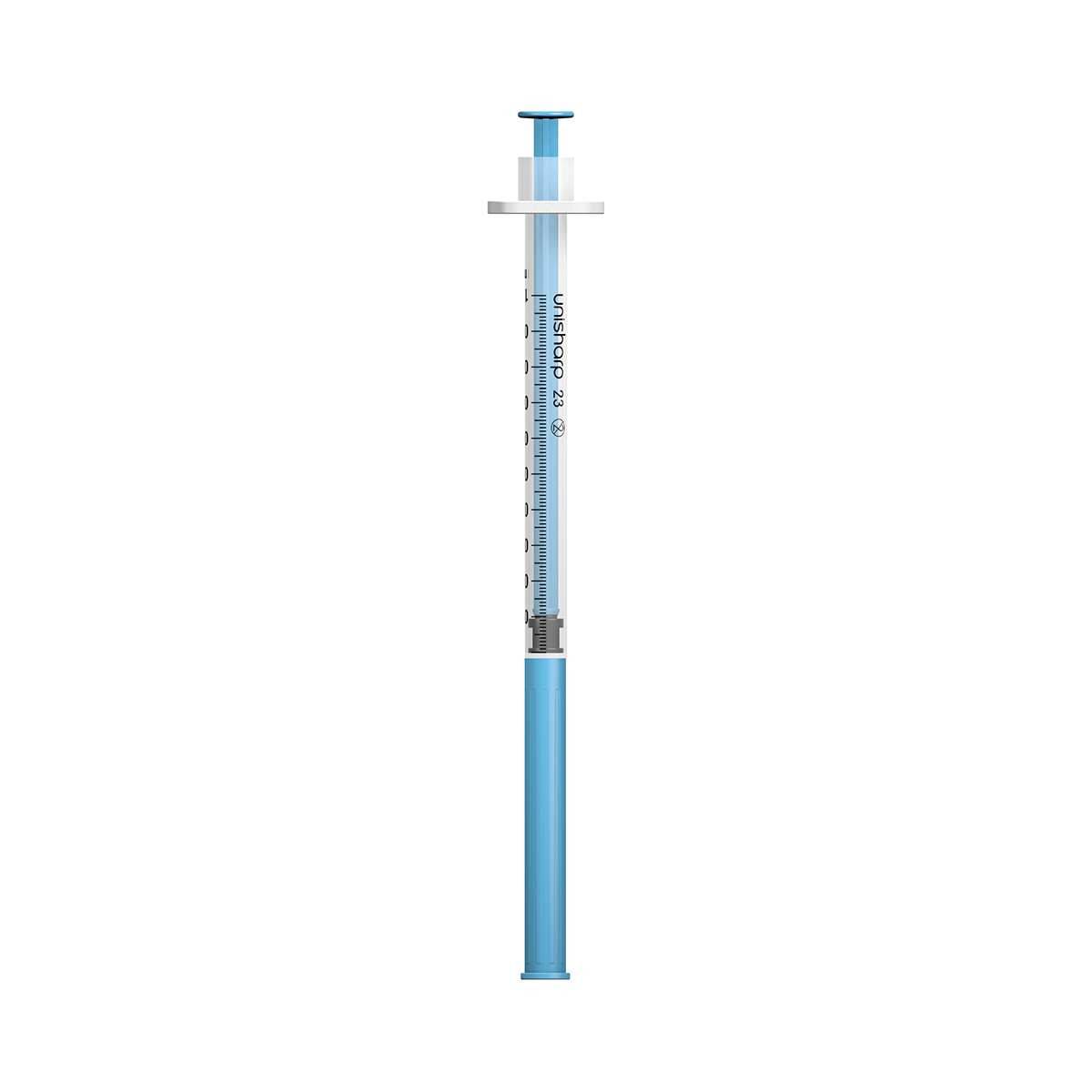 Seringue et aiguille Unisharp 1 ml 23G 32 mm 1,25 pouces u100