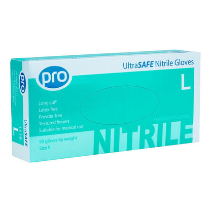 PRO UltraSAFE Violet Long Cuff Nitrile Gloves